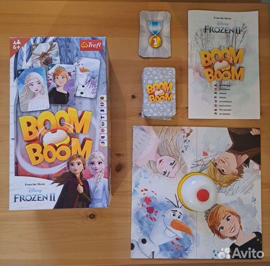 Настольная игра Холодное сердце Boom Boom Frozen