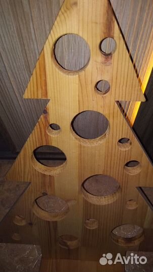 Деревянная ёлка