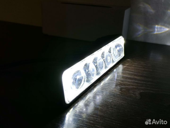 Дополнительные фары дальнего света / дхо с линзой