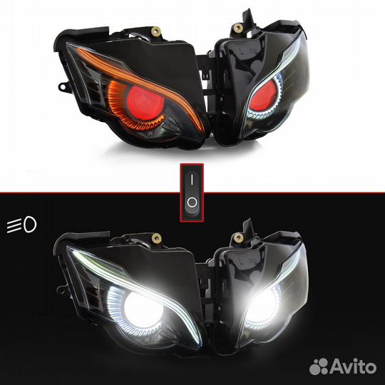 Honda CBR1000RR 2008-2010 Фара LED в сборе