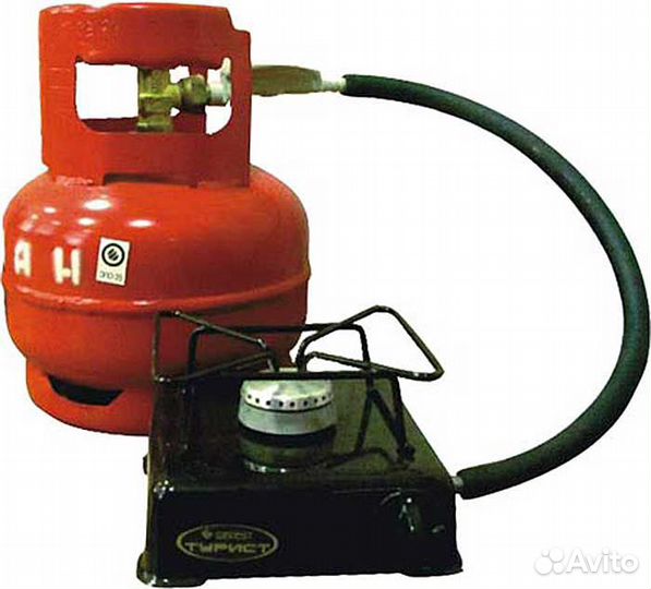 Газовая туристическая плита пгт1-Б с рдсг1-1,2 вб2