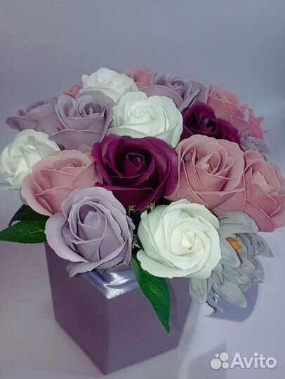 Букет из мыльной пенки