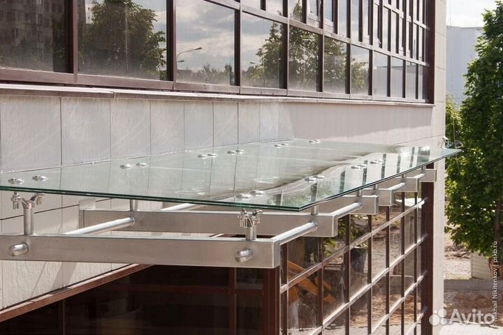 Козырьки на вантах