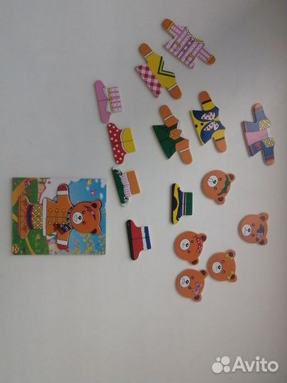 Деревянные пазлы