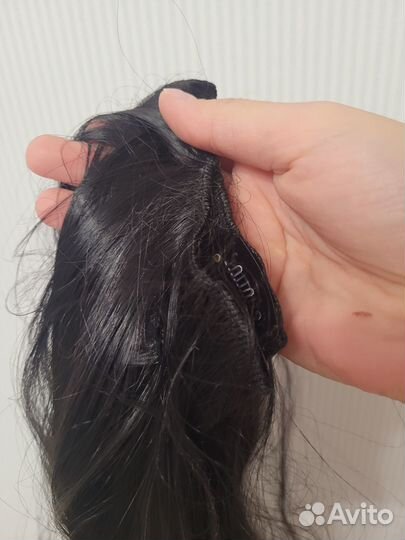 Накладной хвост черный