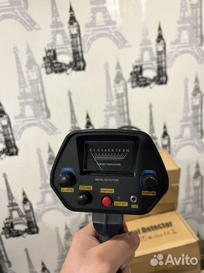 Металлоискатель MD4080 PRO Black Металлодетектор