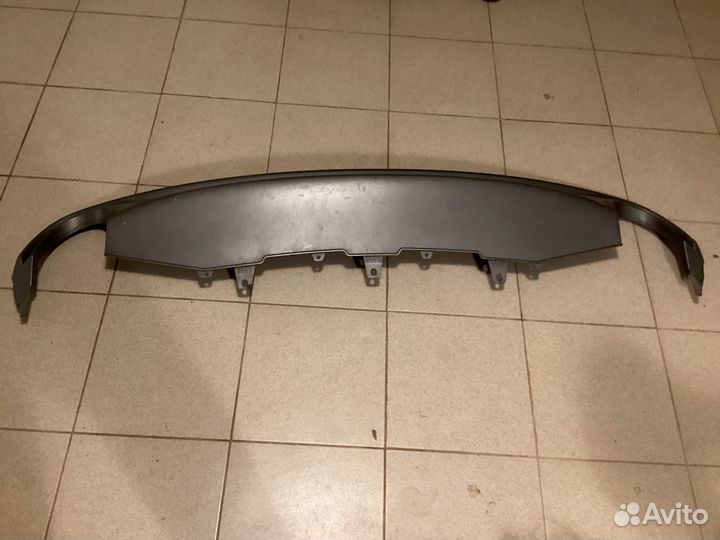 Накладка заднего бампера Ауди А6 С7 s-line