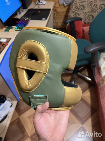 Боксерский шлем с бампером