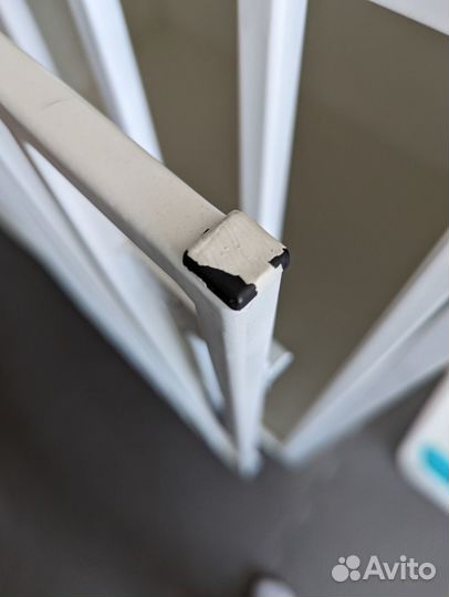 Интерьерная клетка-вольер белая