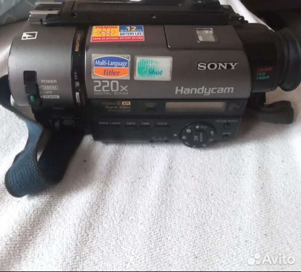 Видеокамера sony
