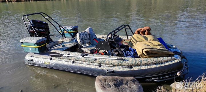 Лодка Solar 470 риб super jet tunnel