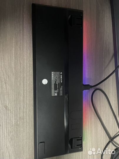 Игровая механическая клавиатура dexp strike