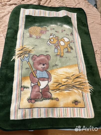 Плед детский теплый