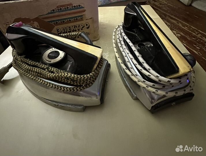 Утюги электрические времен СССР