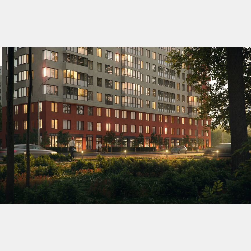 2-к. квартира, 50 м², 2/12 эт.