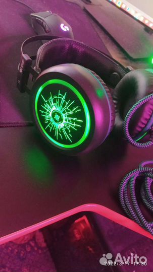 Наушники игровые defender