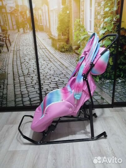 Коляска санки