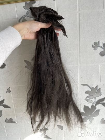 Волосы на заколках искусственные