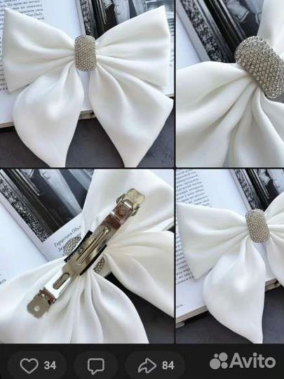 Заколка для волос в школу