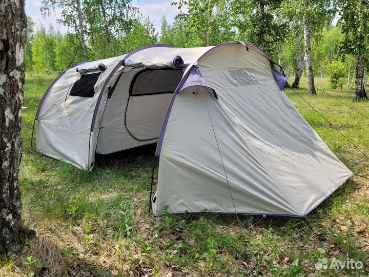 Палатка туристическая 4 местная с тамбуром 1909