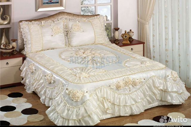 Шикарное Постельное белье Свадебное новое