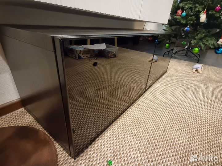 Тумба под тв IKEA черная