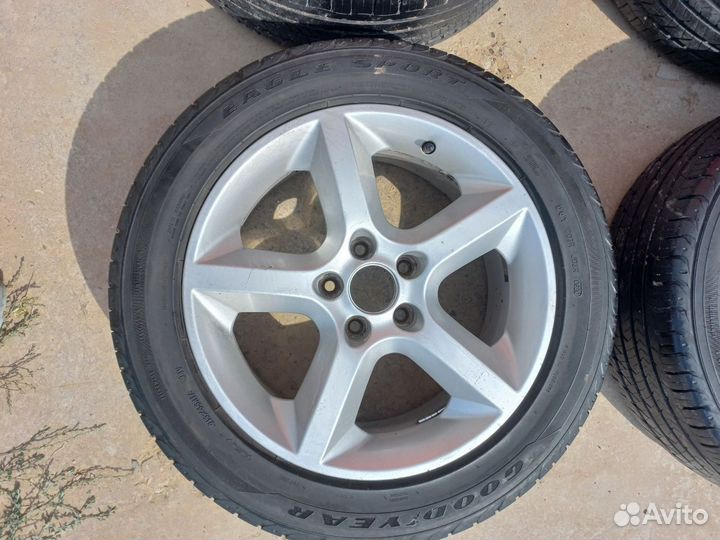 Диски Opel Astra H R17 с летней резиной