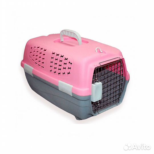 Triol Переноска для животных М розовая 2,000 кг 58