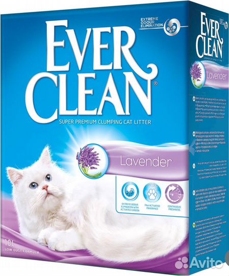 Ever clean наполнитель для кошачьего туалета