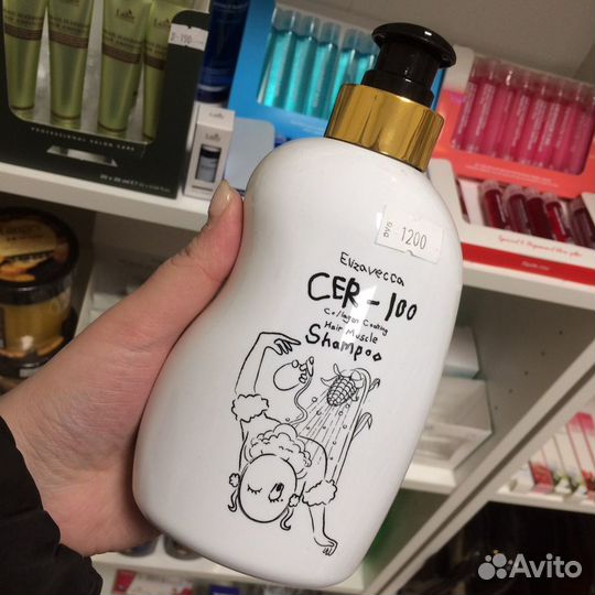 Корея Elizavecca шампунь с коллагеном