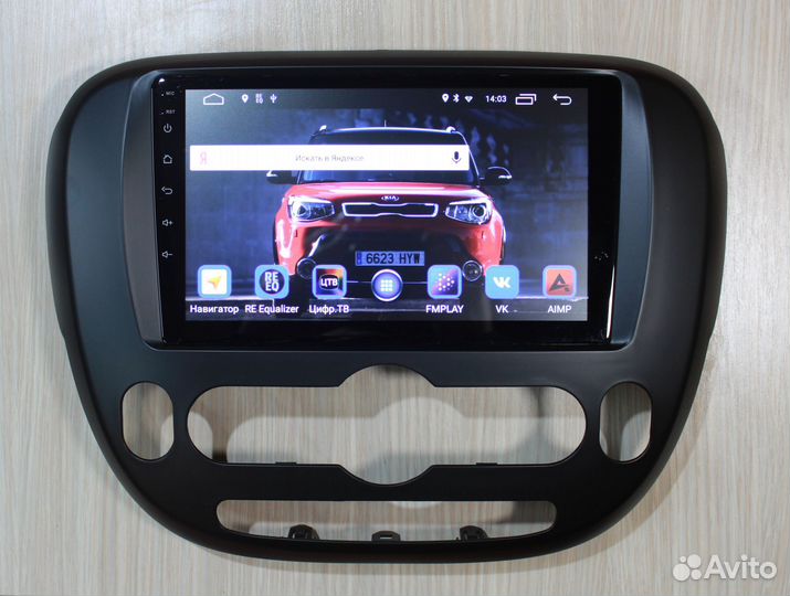 Android 9 мультимедиа для KIA soul 2013-2019