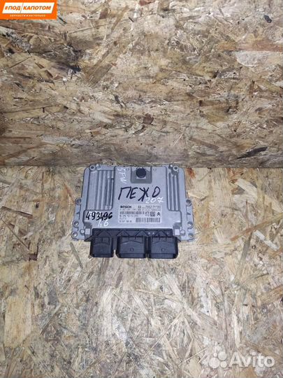 Блок управления двигателем Peugeot 9664738680