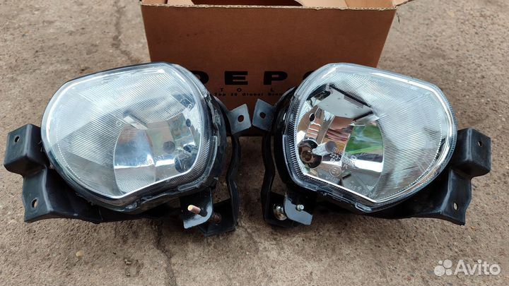 Противотуманные фары kia Rio 1