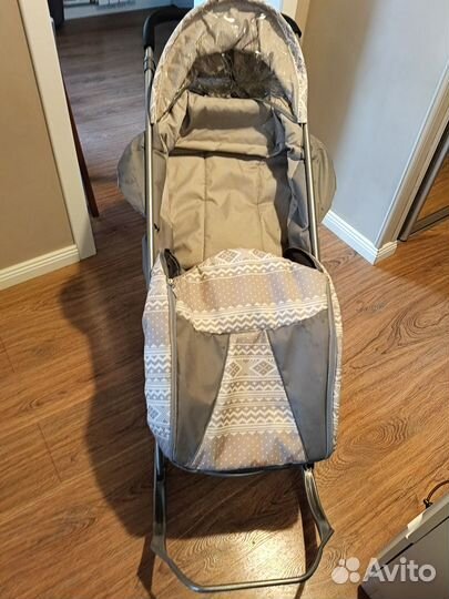 Детские санки коляска бу