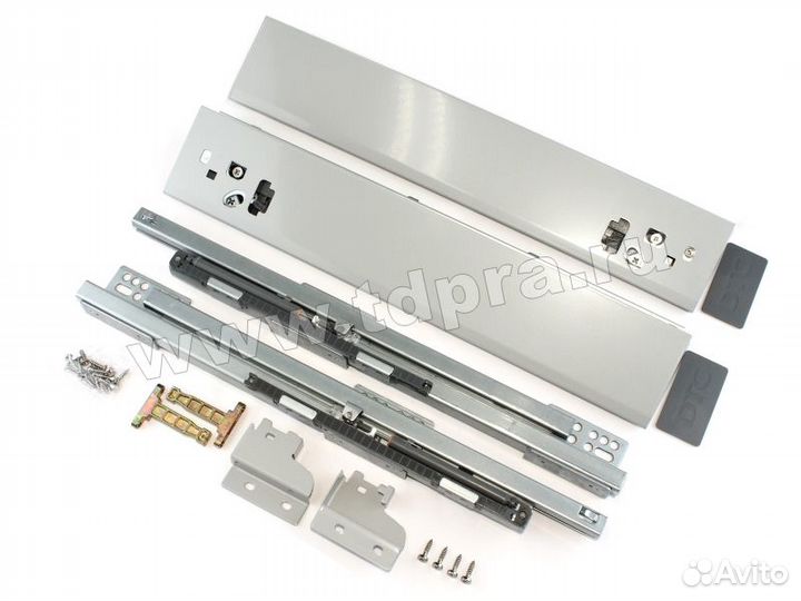 Комплект ящика Dragon Box 500 мм без рейлинга, сер