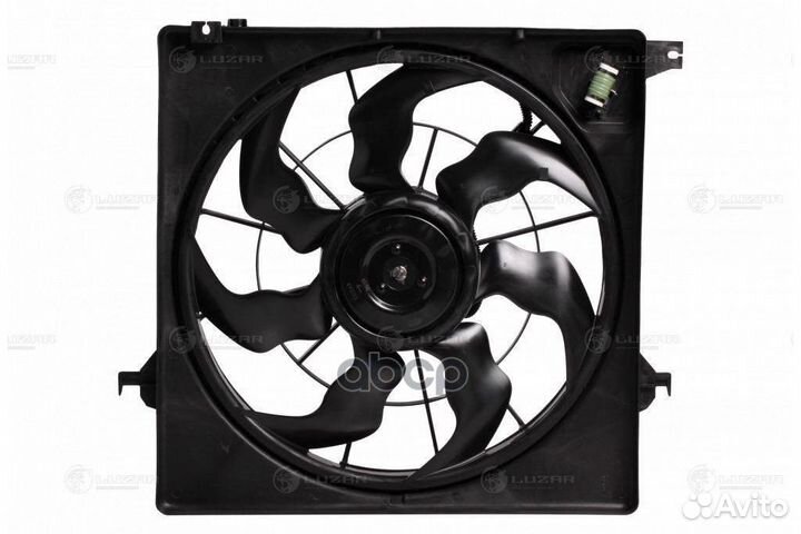 Э/вентилятор охл. с кожухом для а/м Hyundai San