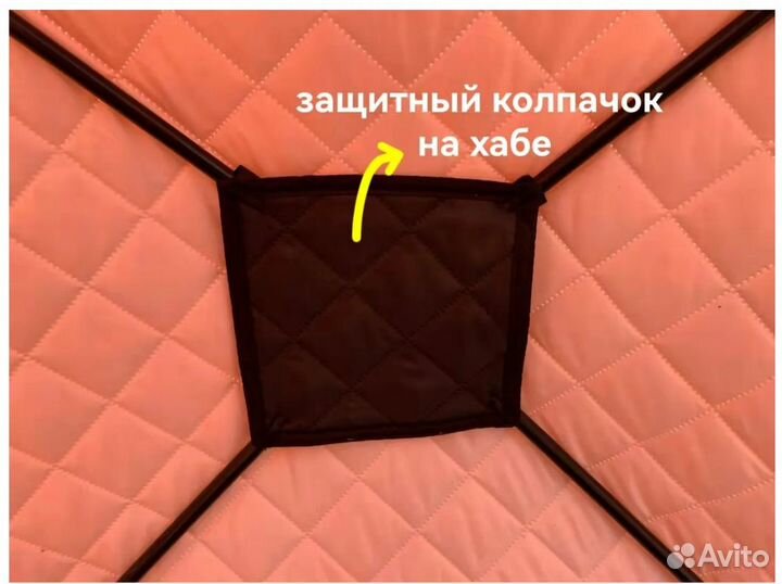 Походная баня 3 слойная