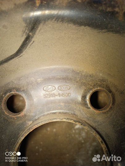 Диски Hyundai/Kia R15 (52910-1H500)