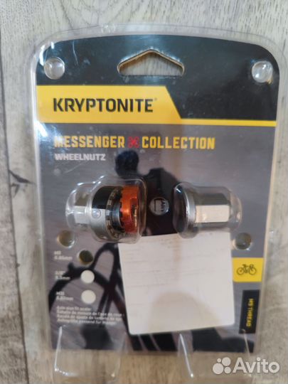 Продаю Велозамок Kryptonite Security Wheelnutz