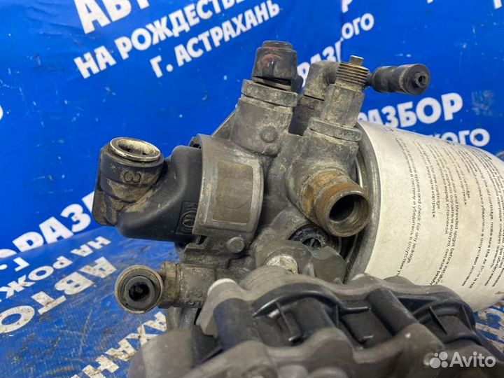 Кран тормозной. Iveco Magirus седельный тягач