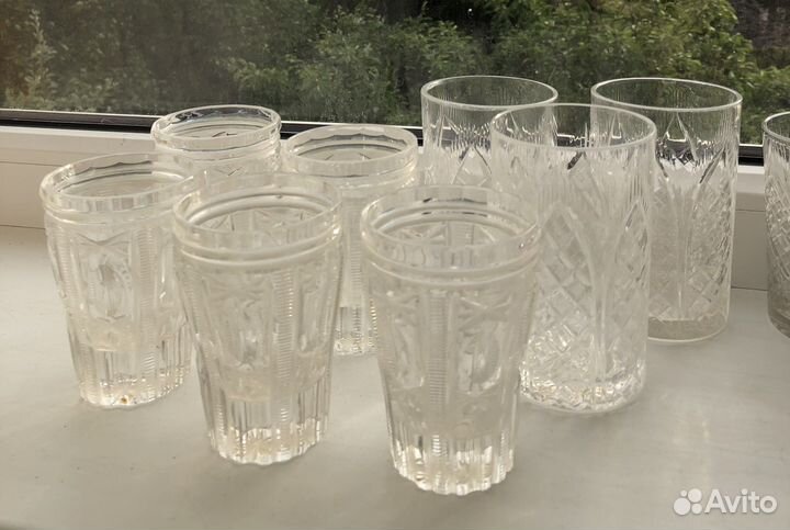 Хрустальные фужеры бокалы СССР