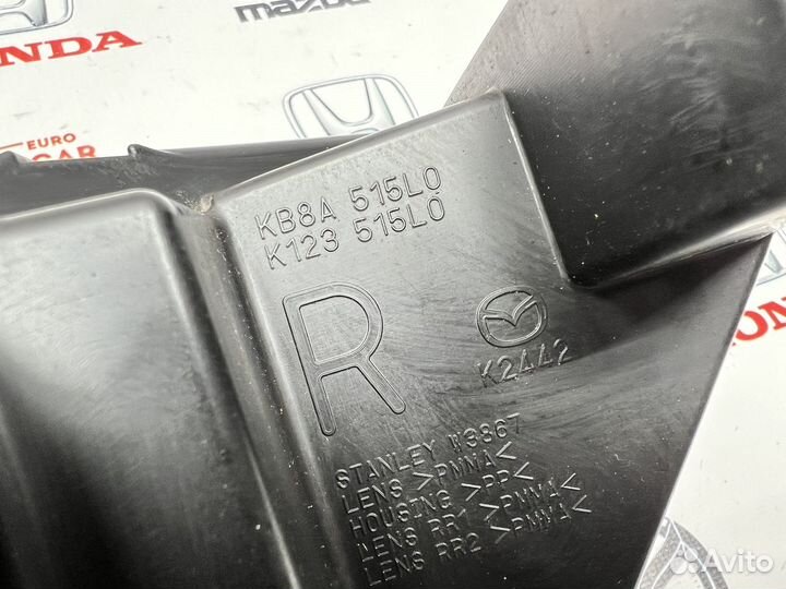 Фонарь противотуманный Mazda CX-5 KF 2017-2024