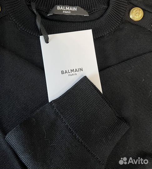 Свитер с логотипом Balmain