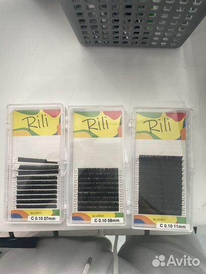 Ресницы для наращивания rili