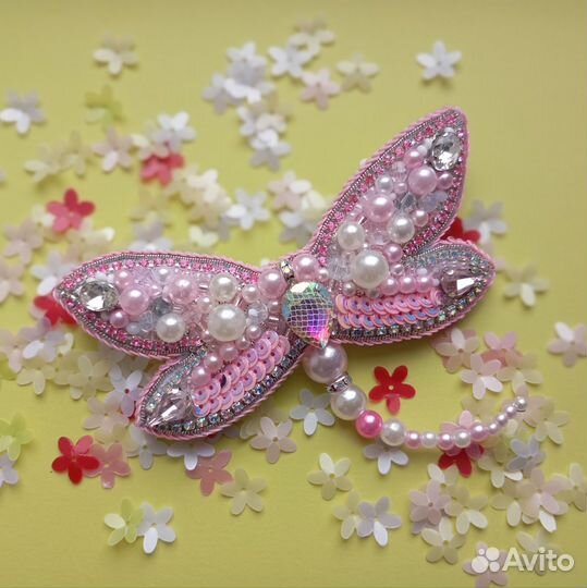 Брошь ручной работы