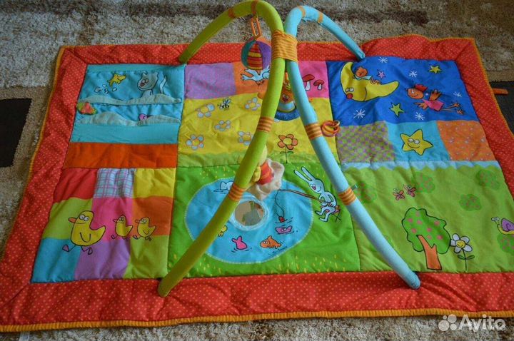 Большой развивающий коврик Таф Тойс