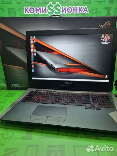 Ноутбук Asus Rog G752 i7/8/1tb