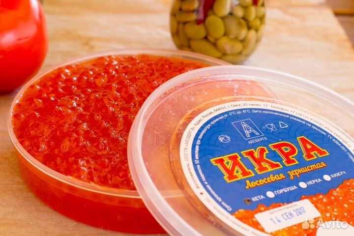 Икра красная кеты
