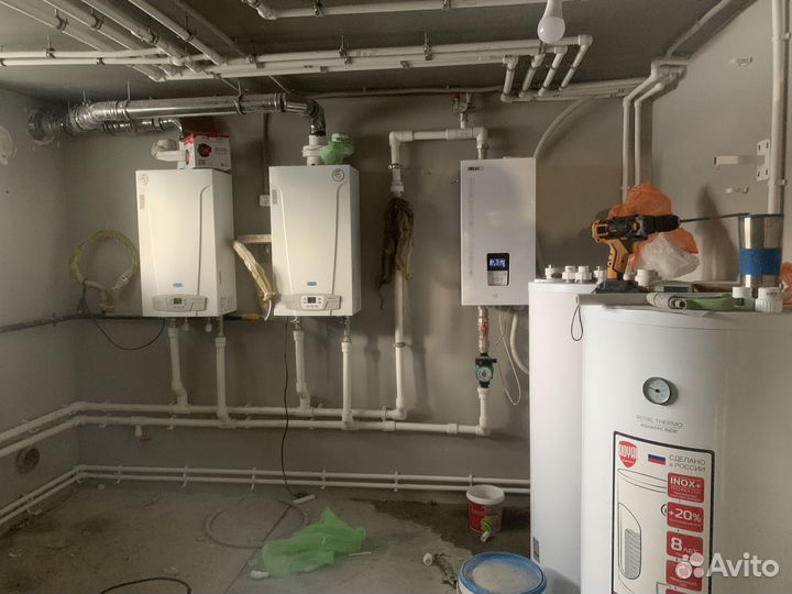 Отопление, тёплый пол, проект, монтаж под ключ