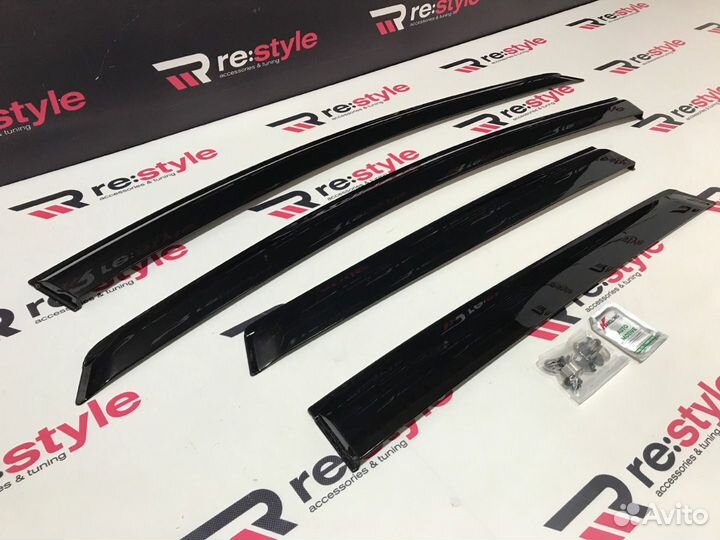 Ветровики Nissan Note 12 B739